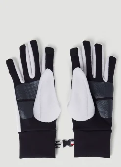 Men Moncler Grenoble Gloves^Attachable Logo Fleece Gloves