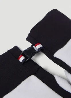 Men Moncler Grenoble Gloves^Attachable Logo Fleece Gloves