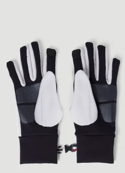 Men Moncler Grenoble Gloves^Attachable Logo Fleece Gloves
