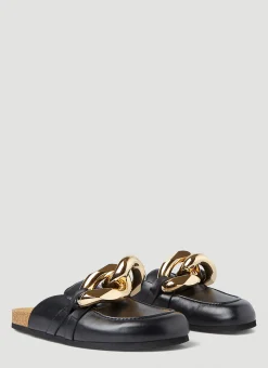 Men JW Anderson Loafers^Backless Chain Loafers
