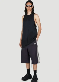 Men Balenciaga x adidas Shorts^Baggy Denim Shorts