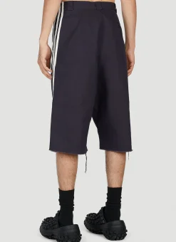 Men Balenciaga x adidas Shorts^Baggy Denim Shorts