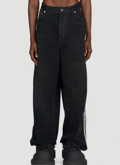 Men Balenciaga x adidas Jeans^Baggy Jeans