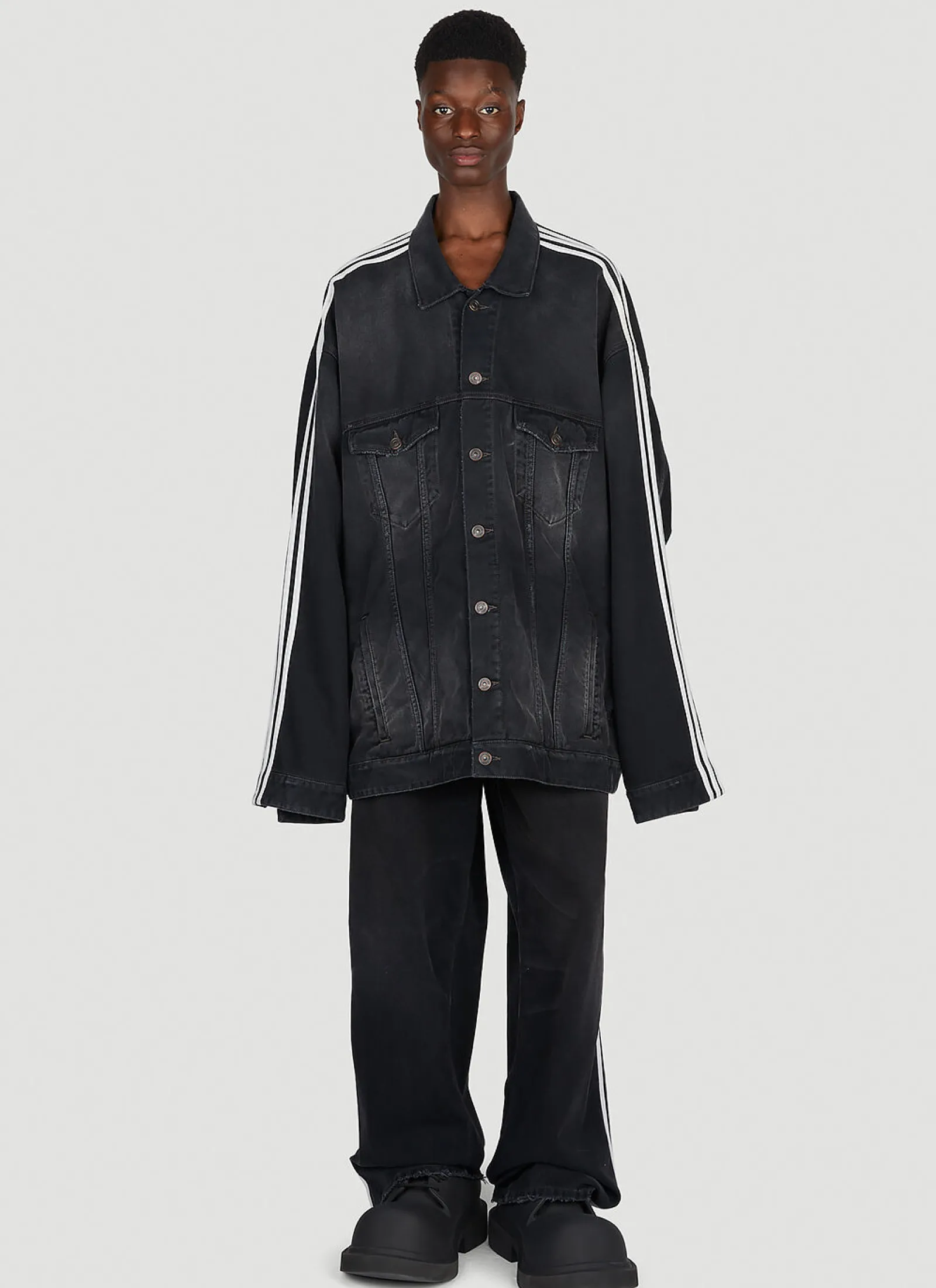 Men Balenciaga x adidas Jeans^Baggy Jeans