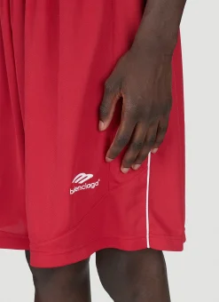 Men Balenciaga Shorts^Baggy Soccer Shorts