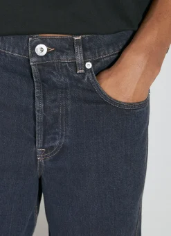 Men Lanvin Jeans^Baggy Twisted Leg Jeans