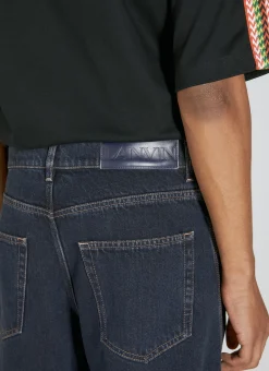 Men Lanvin Jeans^Baggy Twisted Leg Jeans