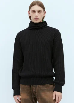 Men Aries Knitwear^Balaclava Knit Sweater
