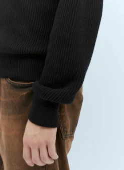 Men Aries Knitwear^Balaclava Knit Sweater