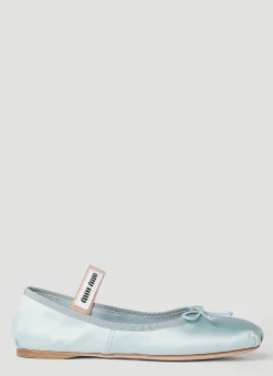 Ballerina Flats>Miu Miu Clearance