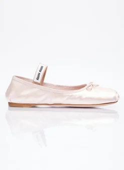 Ballerina Flats>Miu Miu Discount