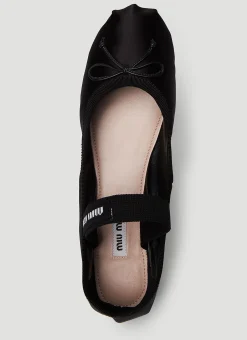 Ballerina Strap Flats><noscript><img width=