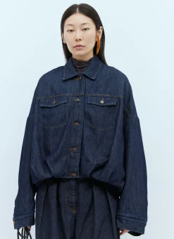 Balloon Denim Jacket>Dries Van Noten Sale