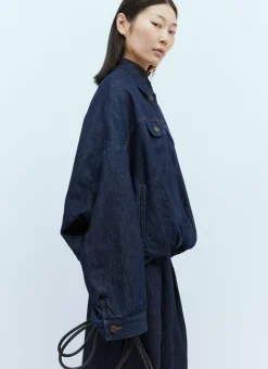 Balloon Denim Jacket></noscript>Dries Van Noten Sale