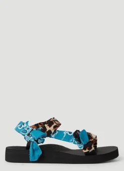 Bandana Leopard Trekky Sandals>Arizona Love Online