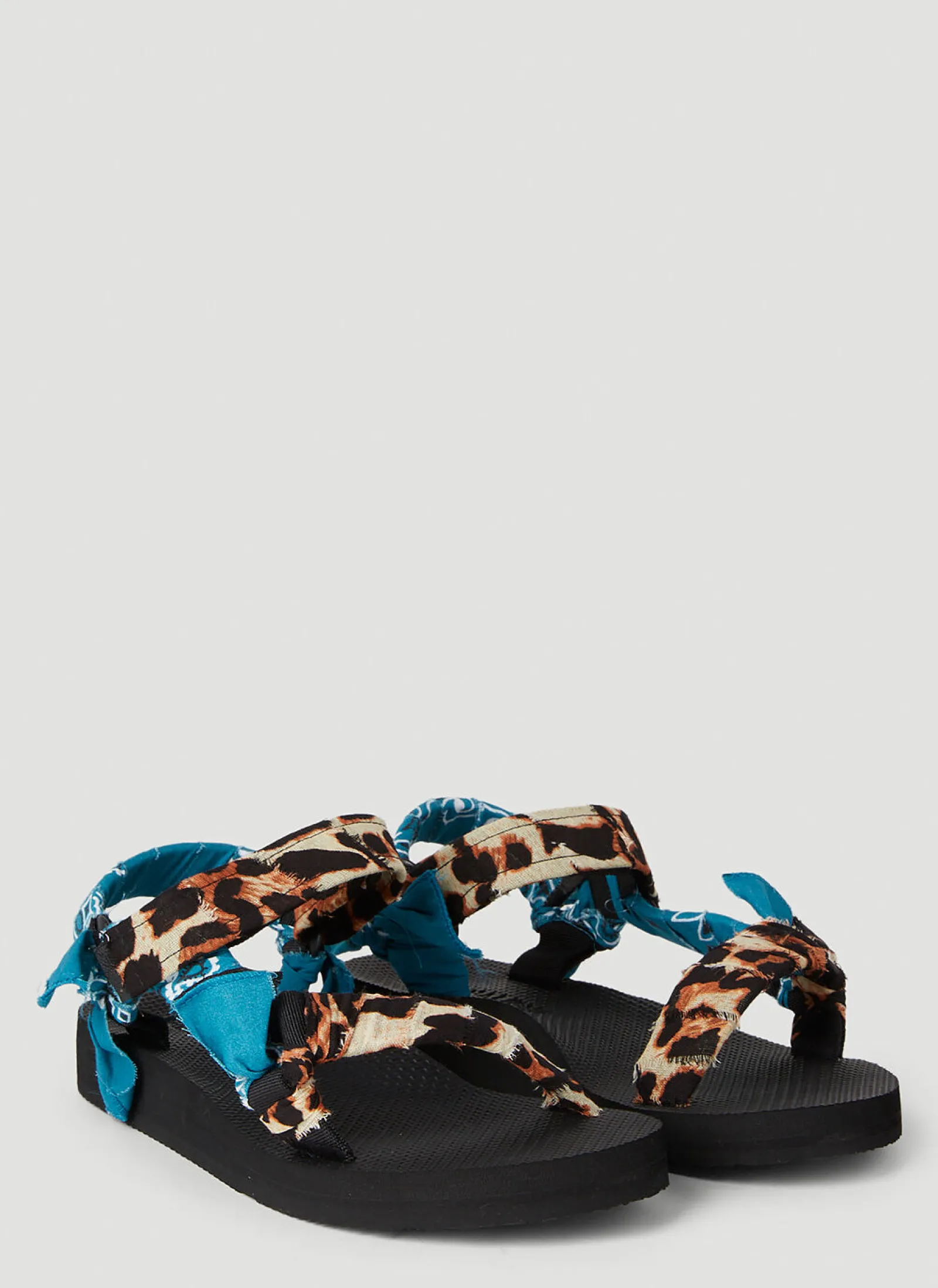 Bandana Leopard Trekky Sandals>Arizona Love Online