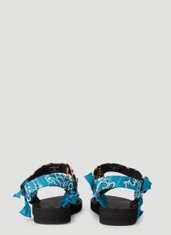 Bandana Leopard Trekky Sandals><noscript><img width=