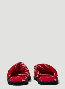 Bandana Print Vegas Slides><noscript><img width=