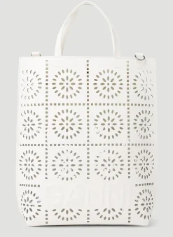 Banner Medium Tote Bag>GANNI Best