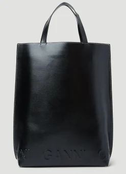 Banner Medium Tote Bag>GANNI Online