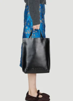 Banner Medium Tote Bag>GANNI Online