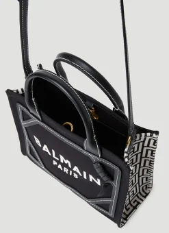 B-Army Monogram Small Tote Bag></noscript>Balmain Hot