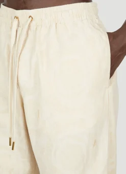 Men Versace Track Pants^Barocco Chambray Pants