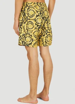 Men Versace Swimwear^Barocco Swim Shorts