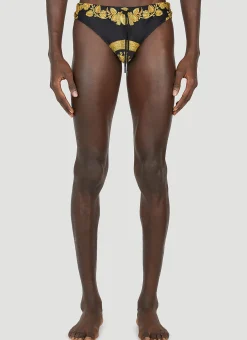 Men Versace Swimwear^Baroque Swim Briefs