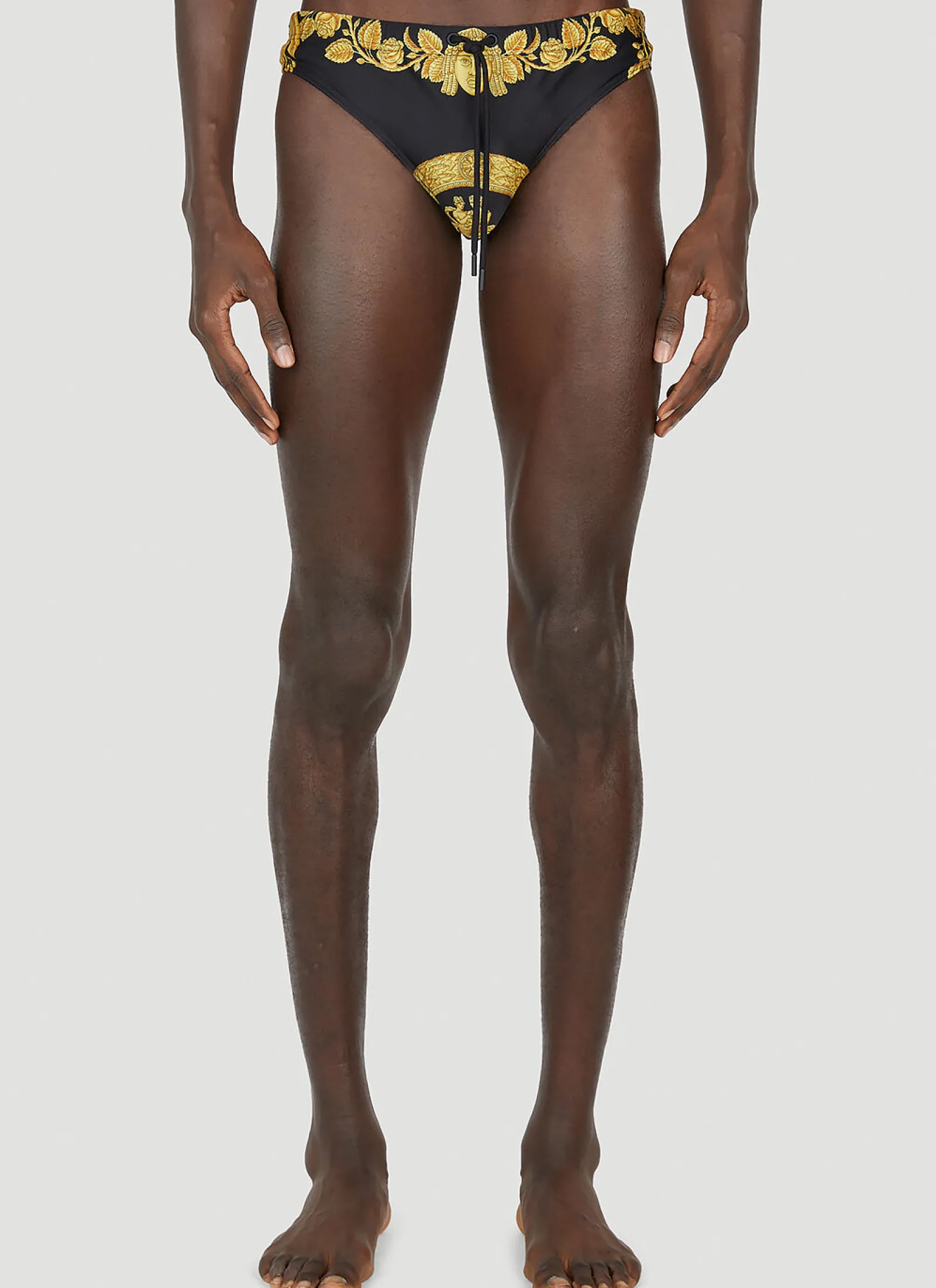 Men Versace Swimwear^Baroque Swim Briefs