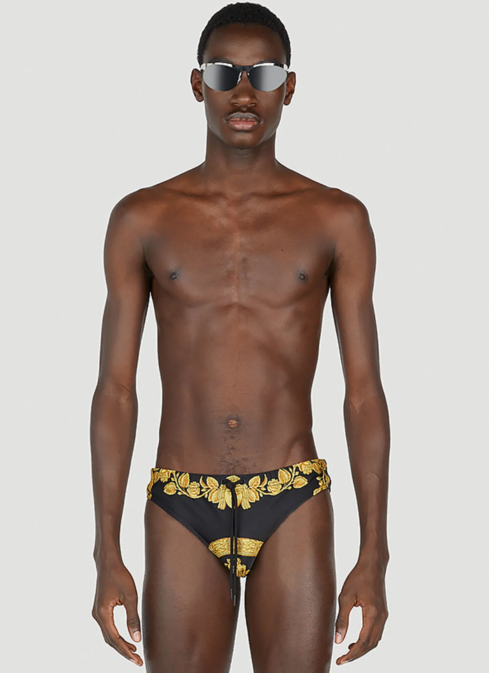 Men Versace Swimwear^Baroque Swim Briefs