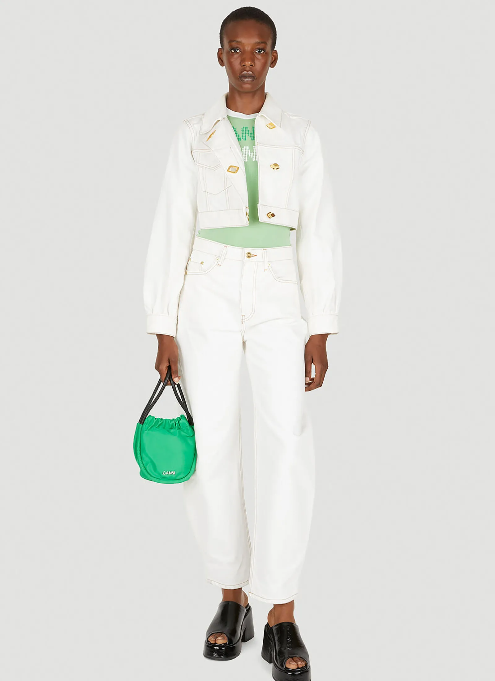 Barrel Leg Jeans>GANNI Clearance