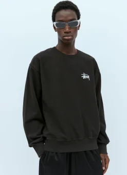 Men Stüssy Sweatshirts^Basic Logo Print Sweatshirt