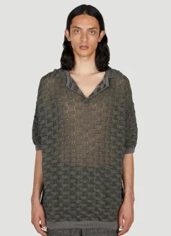 Men Isa Boulder Polo Shirts^Basket Weave Polo Shirt