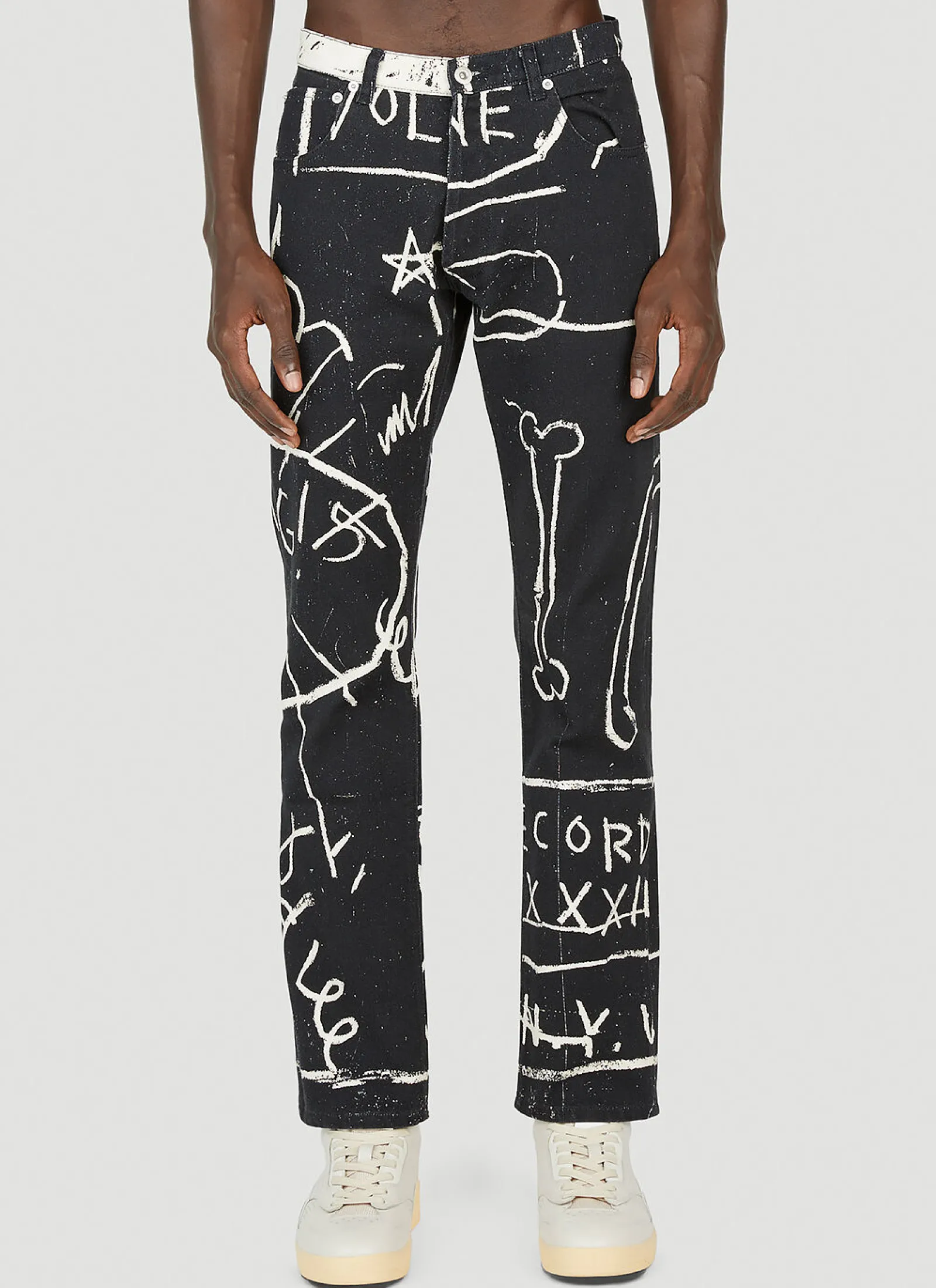 Men Honey Fucking Dijon Jeans^Basquiat Jeans