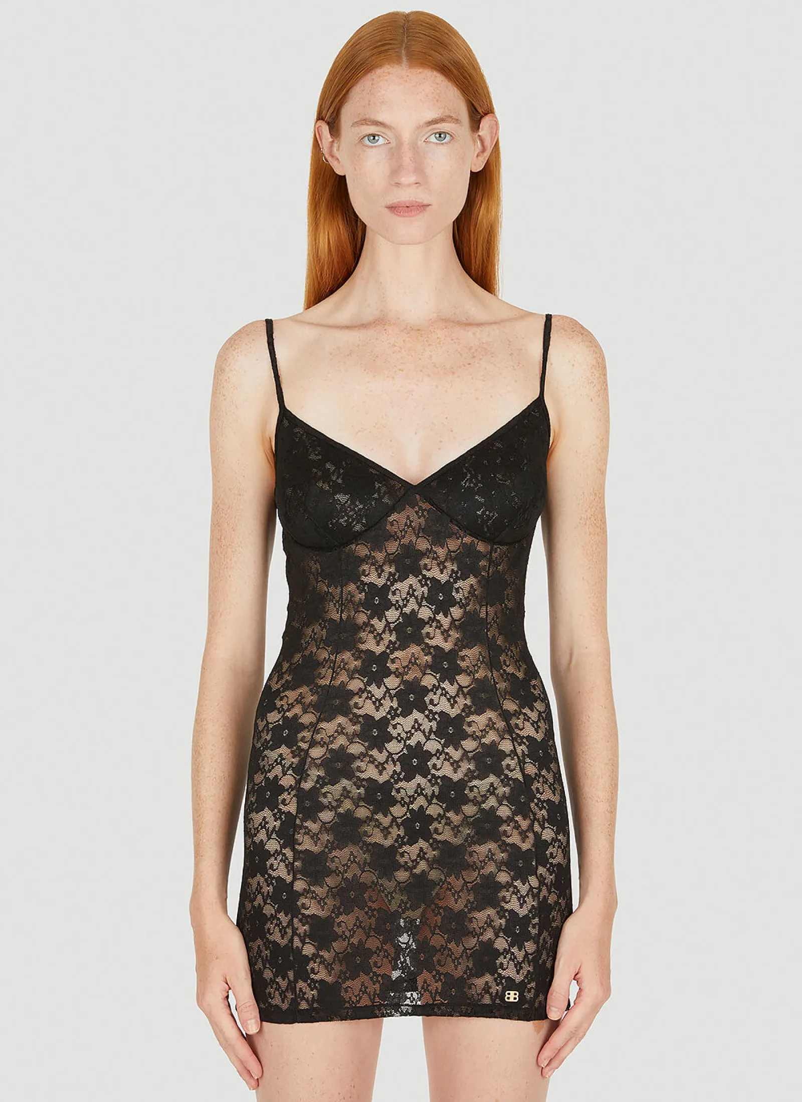 Bb Floral Lace Slip>Balenciaga New