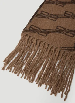Men Balenciaga Scarves^Bb Monogram Scarf