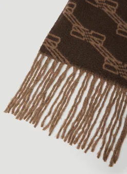 Men Balenciaga Scarves^Bb Monogram Scarf