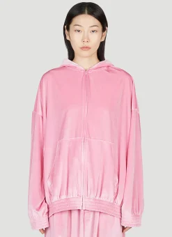 Bb Paris Zip-Up Hooded Sweatshirt>Balenciaga Sale