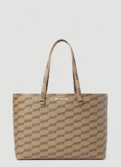 Bb Signature Shopper Tote Bag>Balenciaga