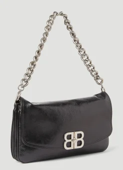 Bb Soft Medium Flap Shoulder Bag>Balenciaga Clearance