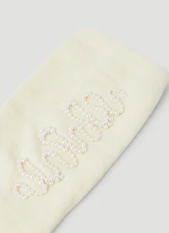 Men Simone Rocha Socks^Beaded Wriggle Socks