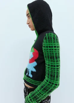 Bear Girl Hooded Knit Cardigan></noscript>Chopova Lowena Hot