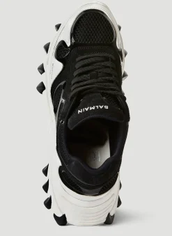 Men Balmain Sneakers^B-East Leather Sneakers