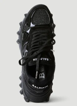 Men Balmain Sneakers^B-East Suede Sneakers