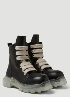 Men Rick Owens Boots^Beatle Lace Up Boots