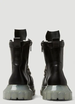 Men Rick Owens Boots^Beatle Lace Up Boots