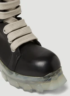 Men Rick Owens Boots^Beatle Lace Up Boots