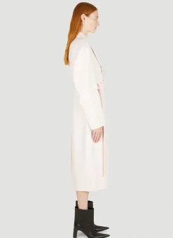 Belted Double Breasted Coat><noscript><img width=