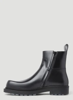 Men Bottega Veneta Boots^Ben Leather Ankle Boots